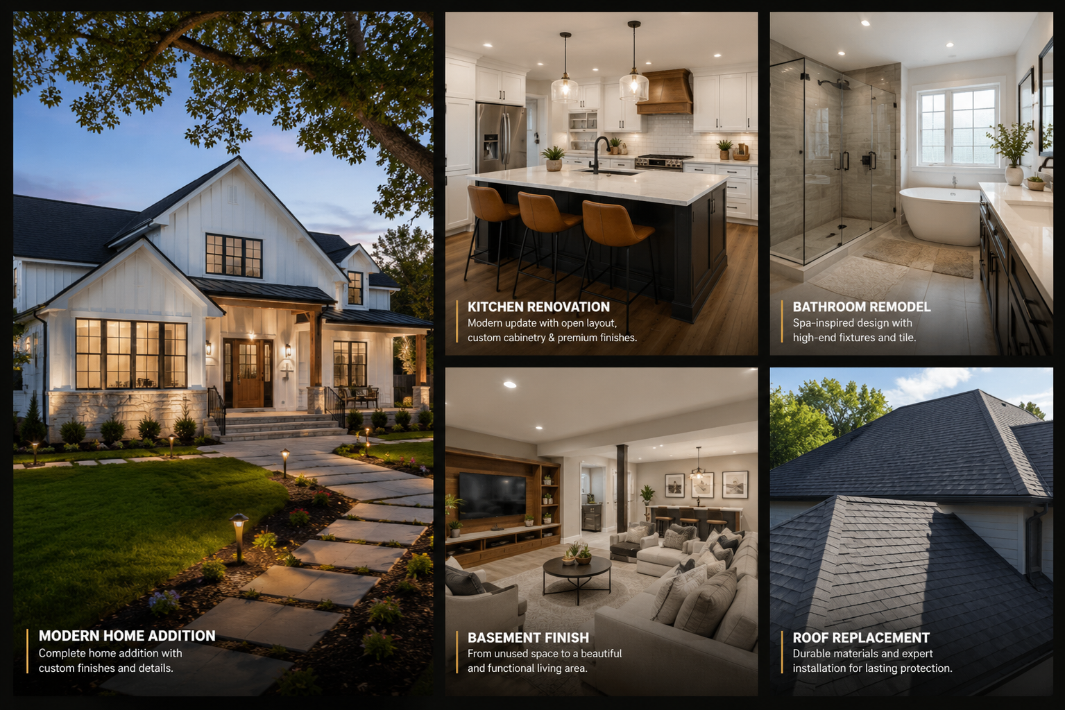 Recent renovation projects